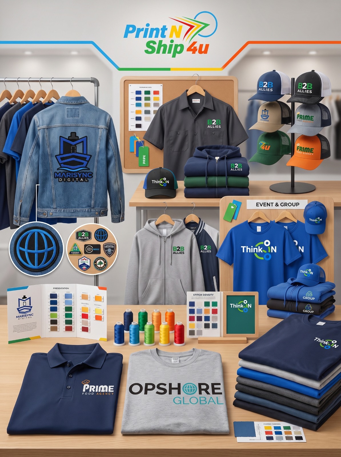 Custom apparel printing